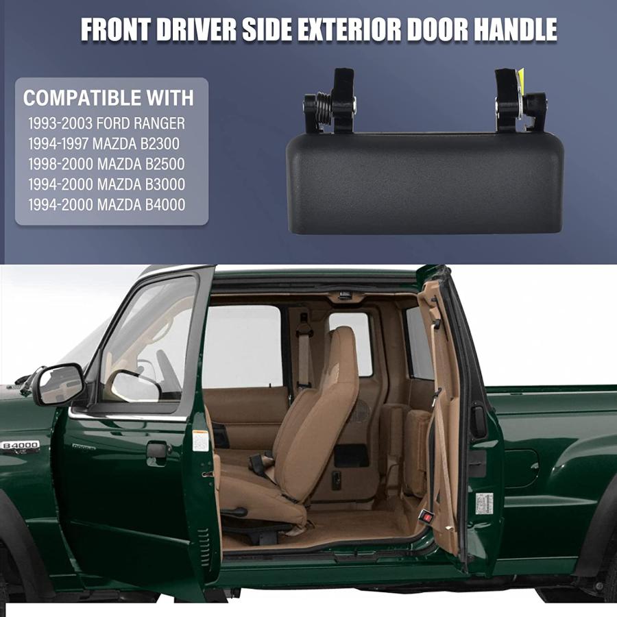 海外受注発注品 BJYXSHOP Exterior Door Handle Replacement for 1993-2003 Ford Ranger 1