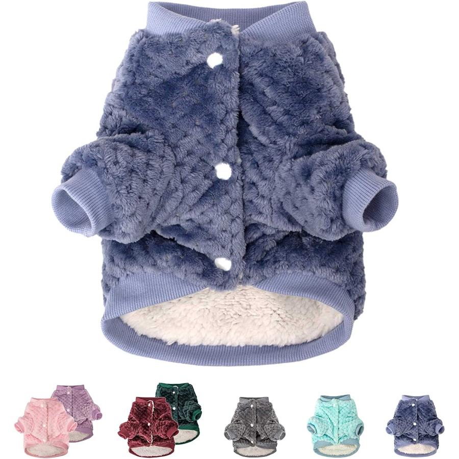 Dog Sweater Dog Sweaters for Small Dogs 2 3 Pack Warm Soft Pet Clothes
