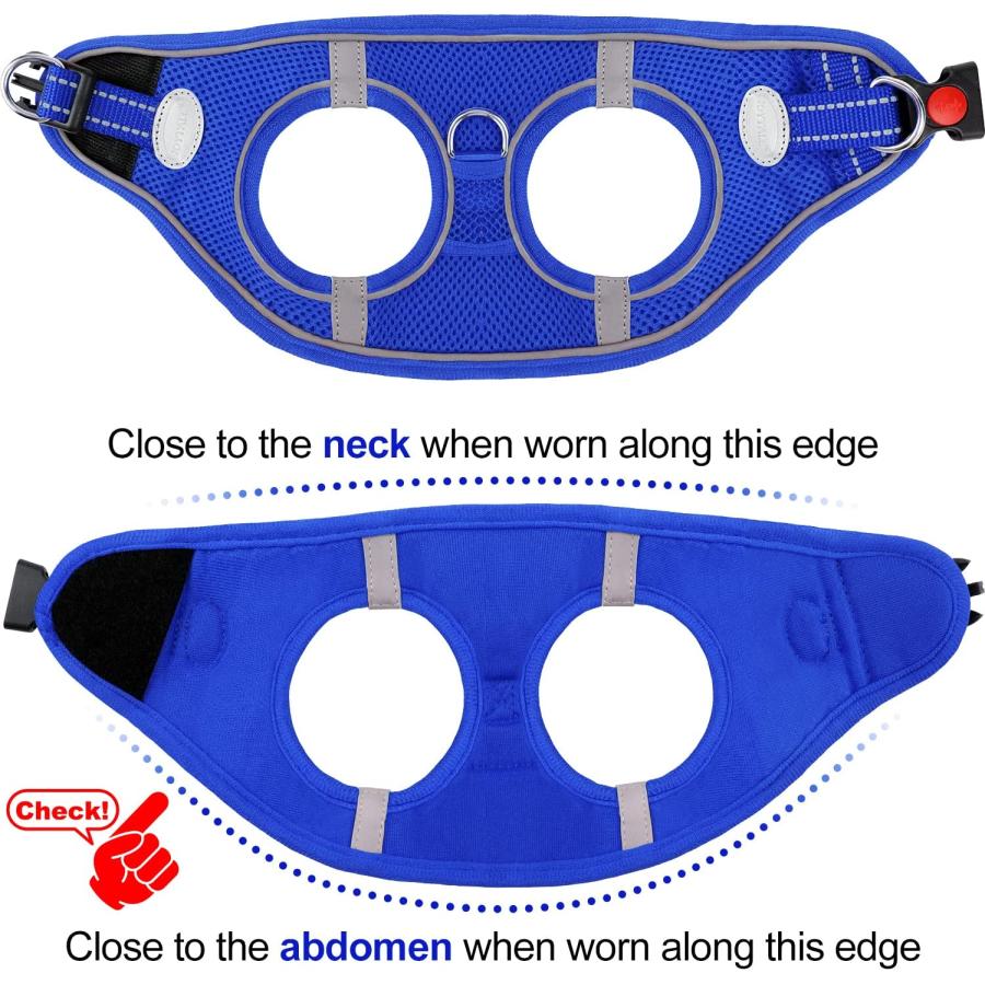 【並行輸入品】 Joytale Step in Dog Harness 12 Colors Breathable Mesh Vest Harness_5