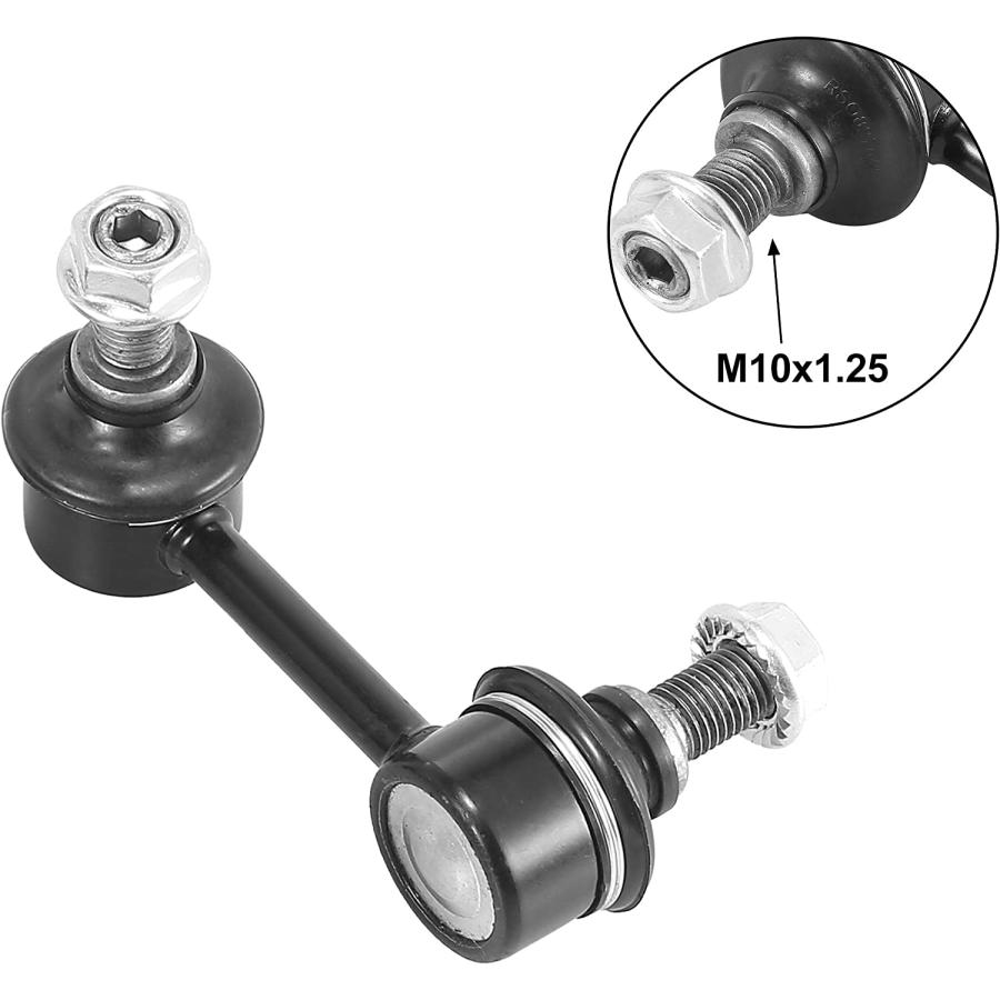 【並行輸入品】 X AUTOHAUX 2pcs Front Suspension Sway Bar End Links Stabilizer Sway_2
