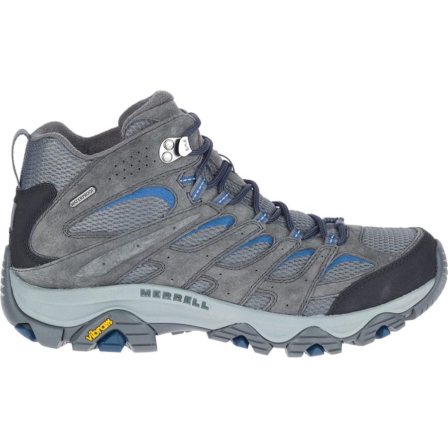 【並行輸入品】 Merrell J036267 Mens Moab 3 Mid WP Granite US Size 9Mの画像