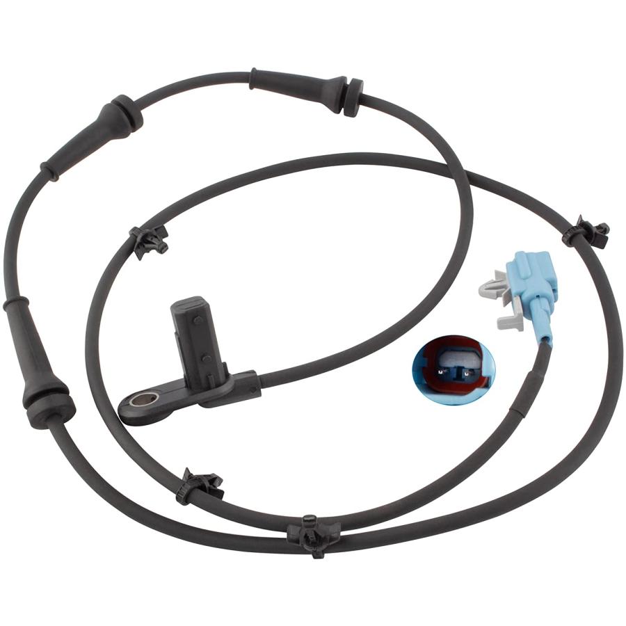 【並行輸入品】 BOXI 2pcs Rear Left \u0026 Right Side ABS Wheel Speed Sensor Compatible_1
