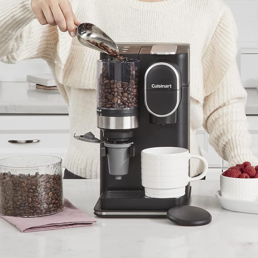 コーヒーメーカー・エスプレッソマシン Cuisinart Single Serve Coffee Maker 並行輸入品】 Cuisinart Single Serve Coffee Maker + Grinder 48