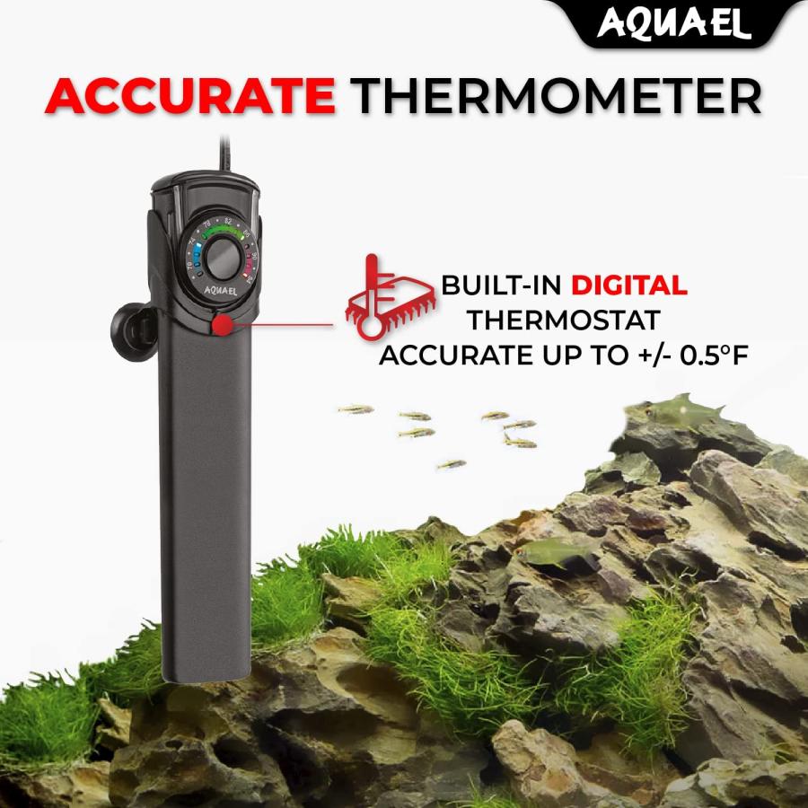 Aquael Ultra Aquarium Heater for Freshwater and Saltwater Aquariums