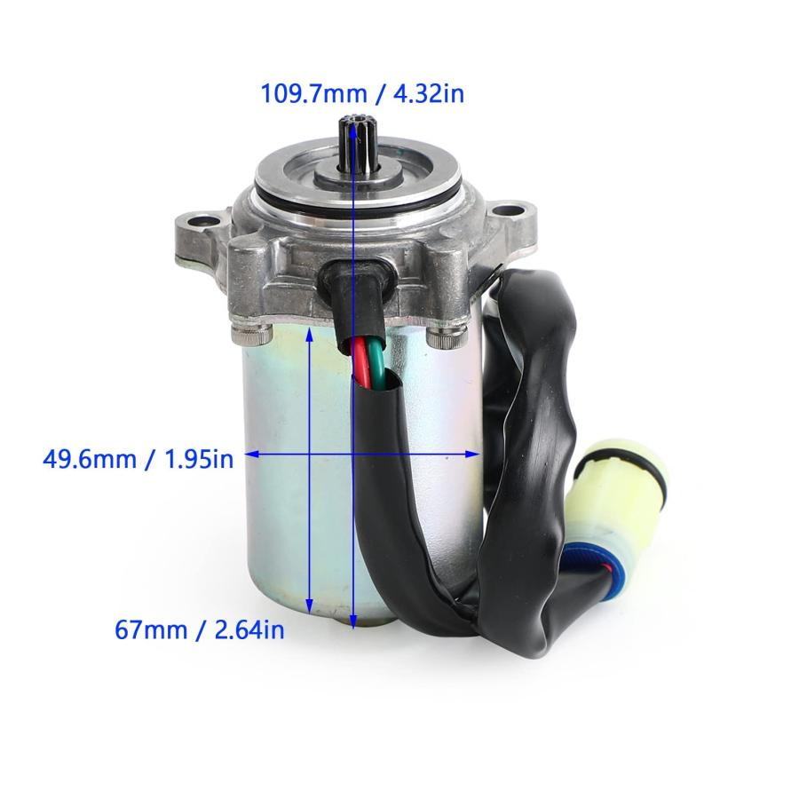【並行輸入品】 】 Areyourshop Motorcycle Starter Motor fits for Honda TRX350FE Ran_9