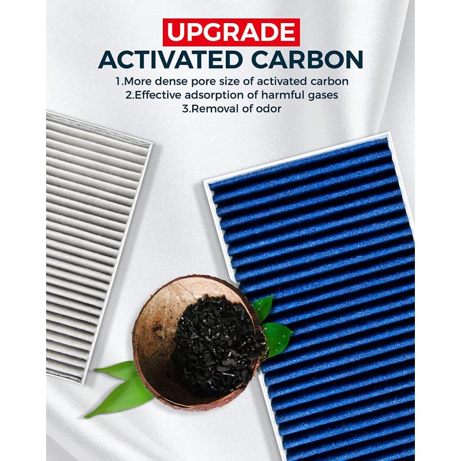 KAX Cabin Air Filter GCF036 (CF10135) Replace for Civic CRV Element