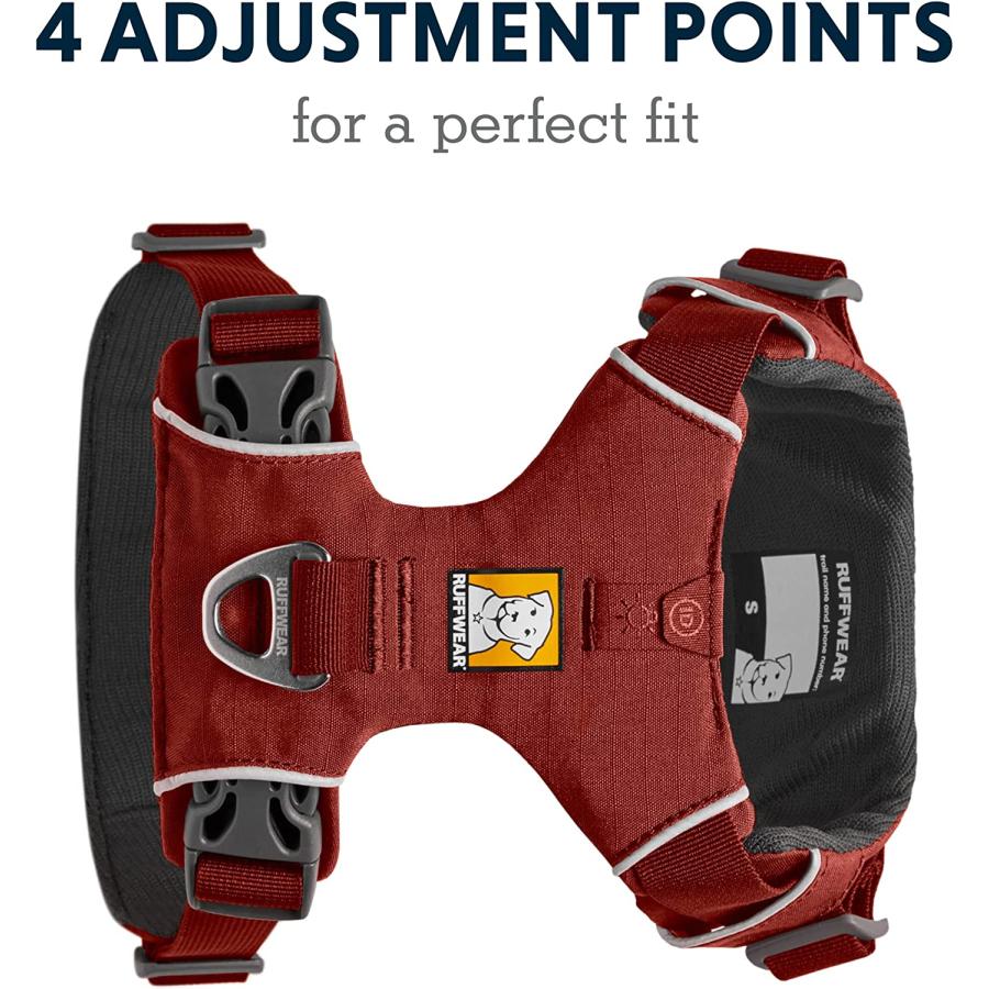 【並行輸入品】 RUFFWEAR Front Range Dog Harness Reflective and Padded Harness fo_4