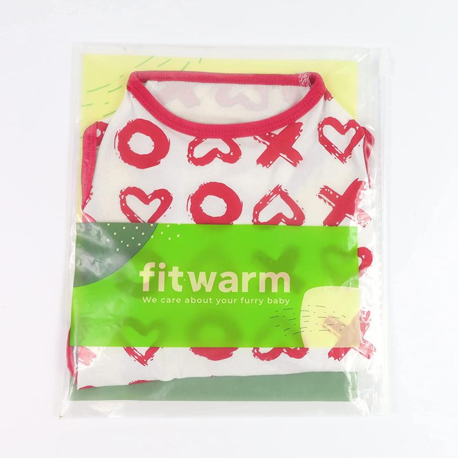 Fitwarm Valentines Day Dog T-Shirts XOXO Puppy Shirts 100% Cotton Pet Clothes Red Heart Dogs Shirt H｜dep-good-choice｜05