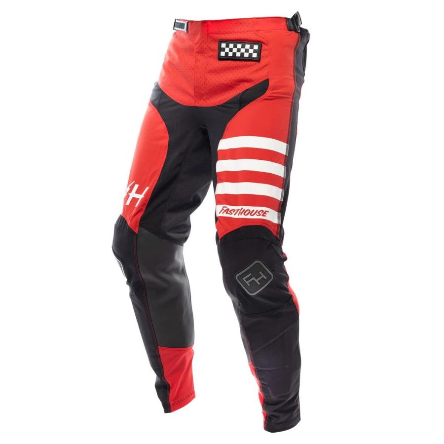 並行輸入品】 FASTHOUSE Elrod Pant (Red/Black, 42) : GoodChoice