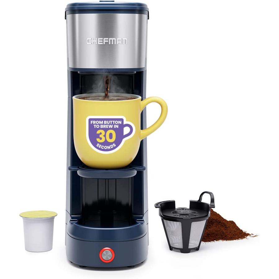 Chefman InstaCoffee Max The Easiest Way to Brew the Boldest Single