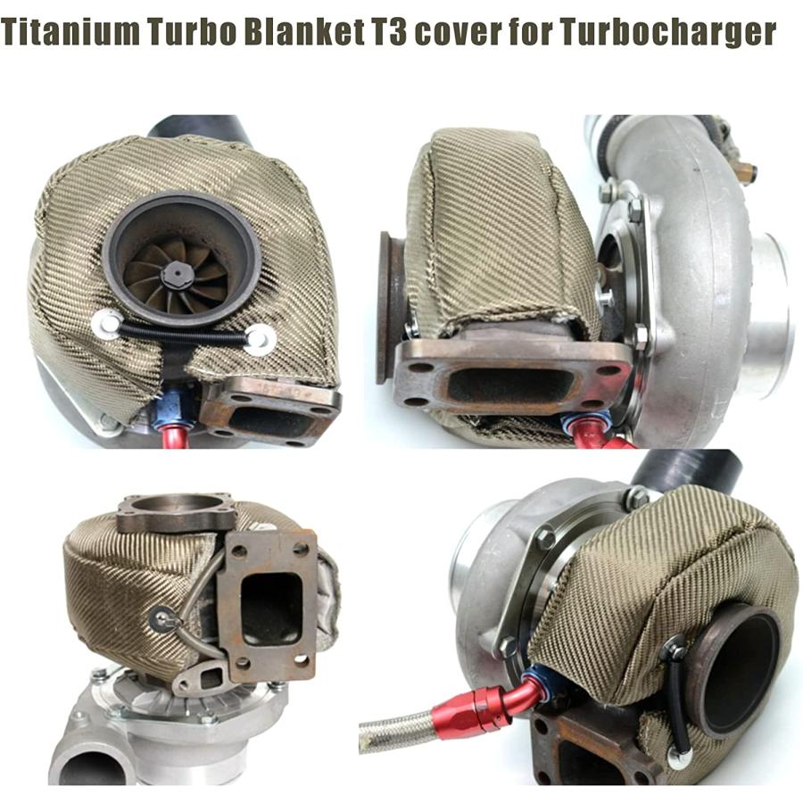 Ummickl Titanium Turbo Blanket Heat Shield Cover