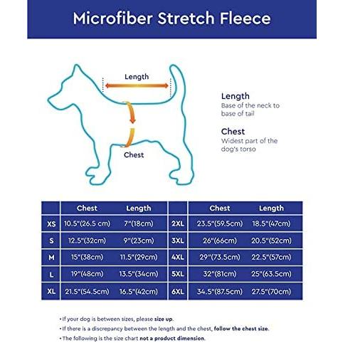 超特価sale開催 Gooby Microfiber Stretch Fleece Vest Dog Sweater - Blue Small - Warm Pullover Fleece Dog Jacket - D