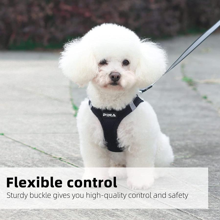 【並行輸入品】 PINA Dog Harness for Small Medium Dogs No Pull  Dog Harness and Lea_4