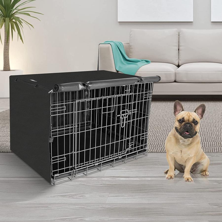 【並行輸入品】 Seiyierr Dog Crate Cover  30 Inch Dog Kennel Cover for Medium and Lの画像