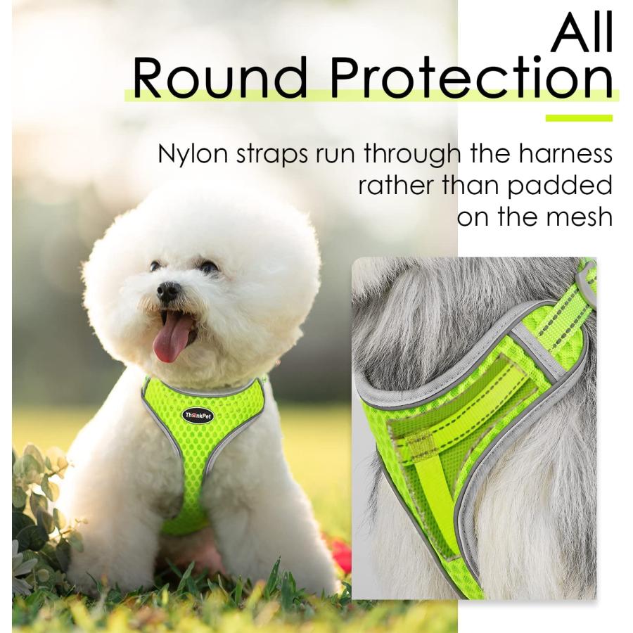 並行輸入品】 ThinkPet 犬ハーネス 引っ張り防止胴輪 負担が少ない首輪