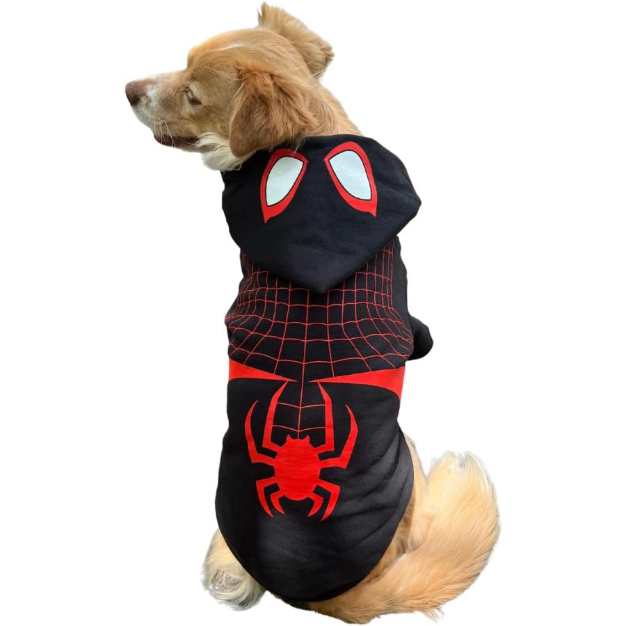 Marvel 犬服 並行輸入品】 Marvel Spiderman Officially Licensed Pet Hoodies - I