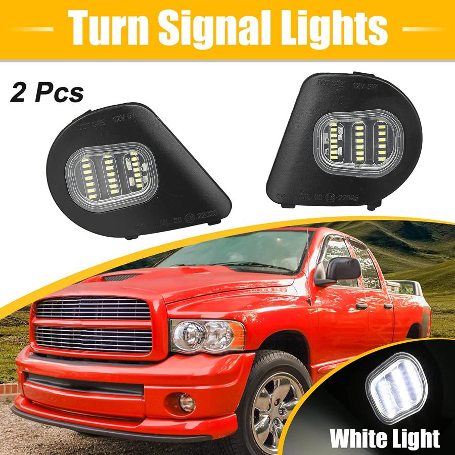 【並行輸入品】 X AUTOHAUX Turn Signal Light for Dodge for Ram 1500 2500 3500 4500の画像