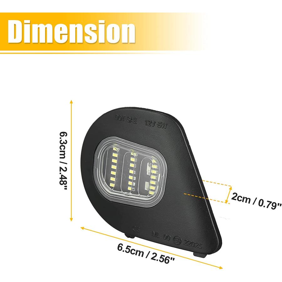 【並行輸入品】 X AUTOHAUX Turn Signal Light for Dodge for Ram 1500 2500 3500 4500の画像