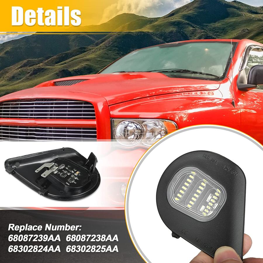 【並行輸入品】 X AUTOHAUX Turn Signal Light for Dodge for Ram 1500 2500 3500 4500の画像