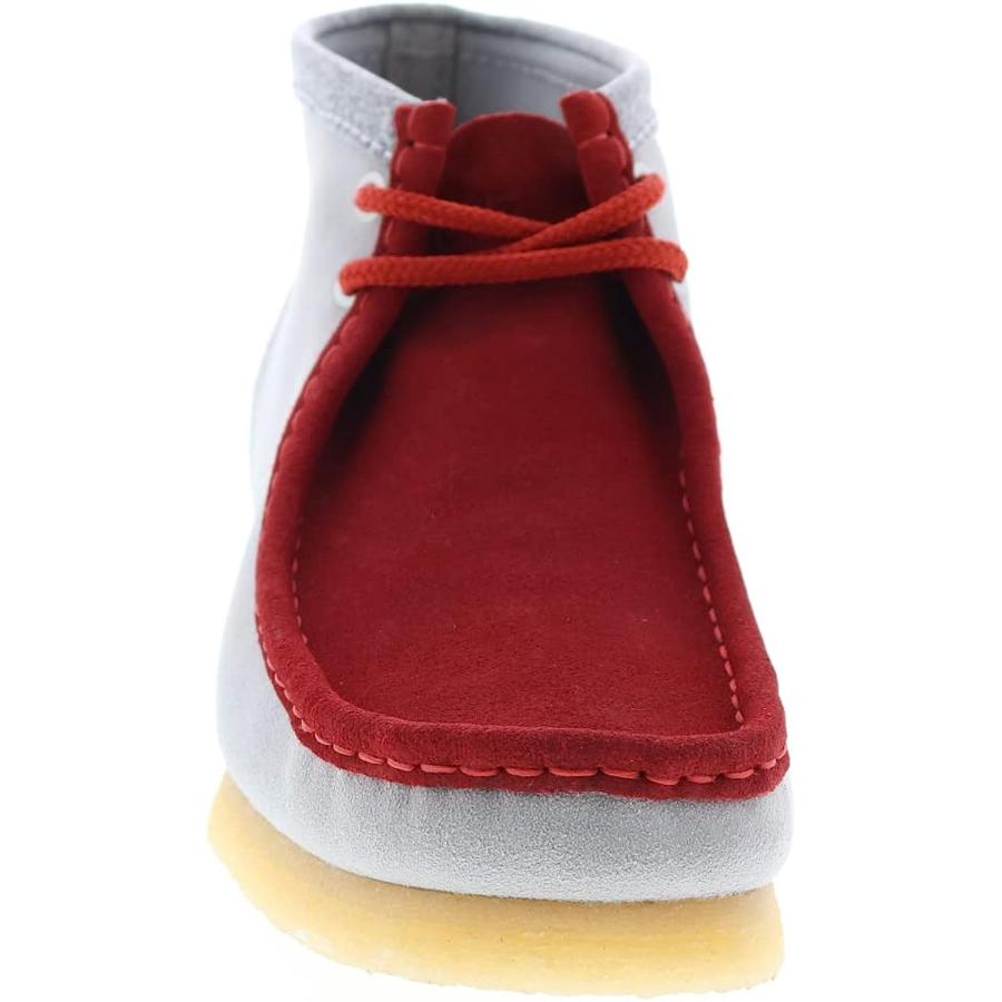 Clarks Mens Wallabee Boot VCY Red Chukkas Boots Boots 8.5u3000並行