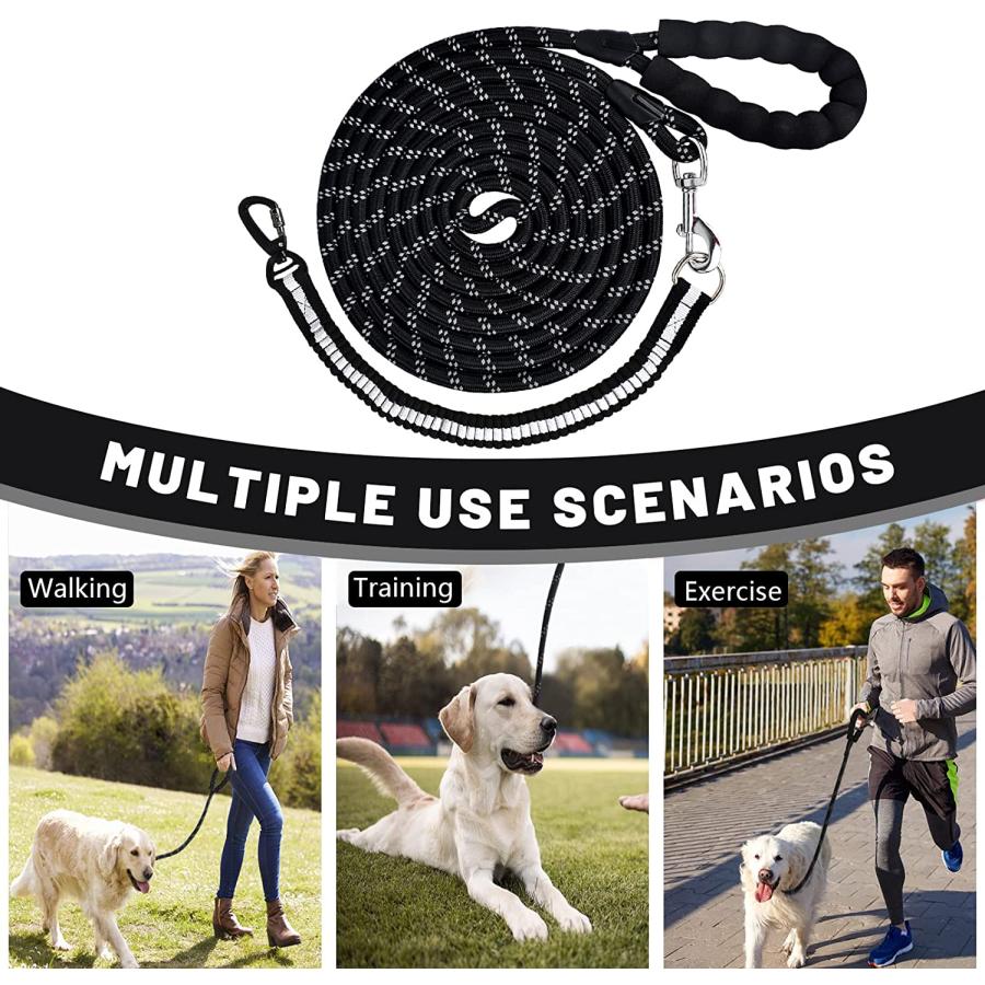 NAZOU 1/2 in Dog Leash 3FT 4FT 5FT 6FT 10FT 15FT 20FT 30FT Heavy Duty