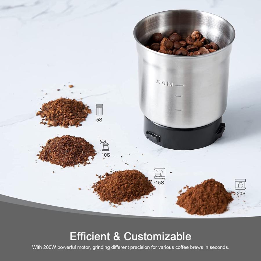 ブランド登録なし - 【並行輸入品】 COOLKITS Coffee Grinder  170g / 5.7 OZ   Herb Grinder  Spice grind