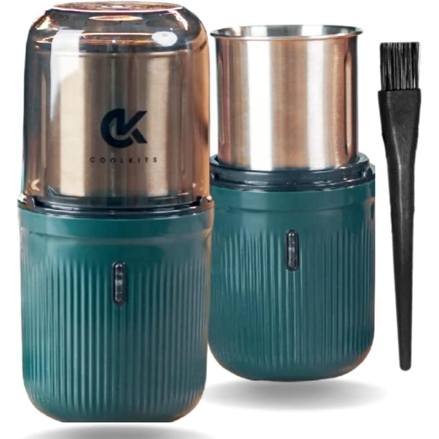 ブランド登録なし - 【並行輸入品】 COOLKITS Coffee Grinder  170g / 5.7 OZ   Herb Grinder  Spice grind