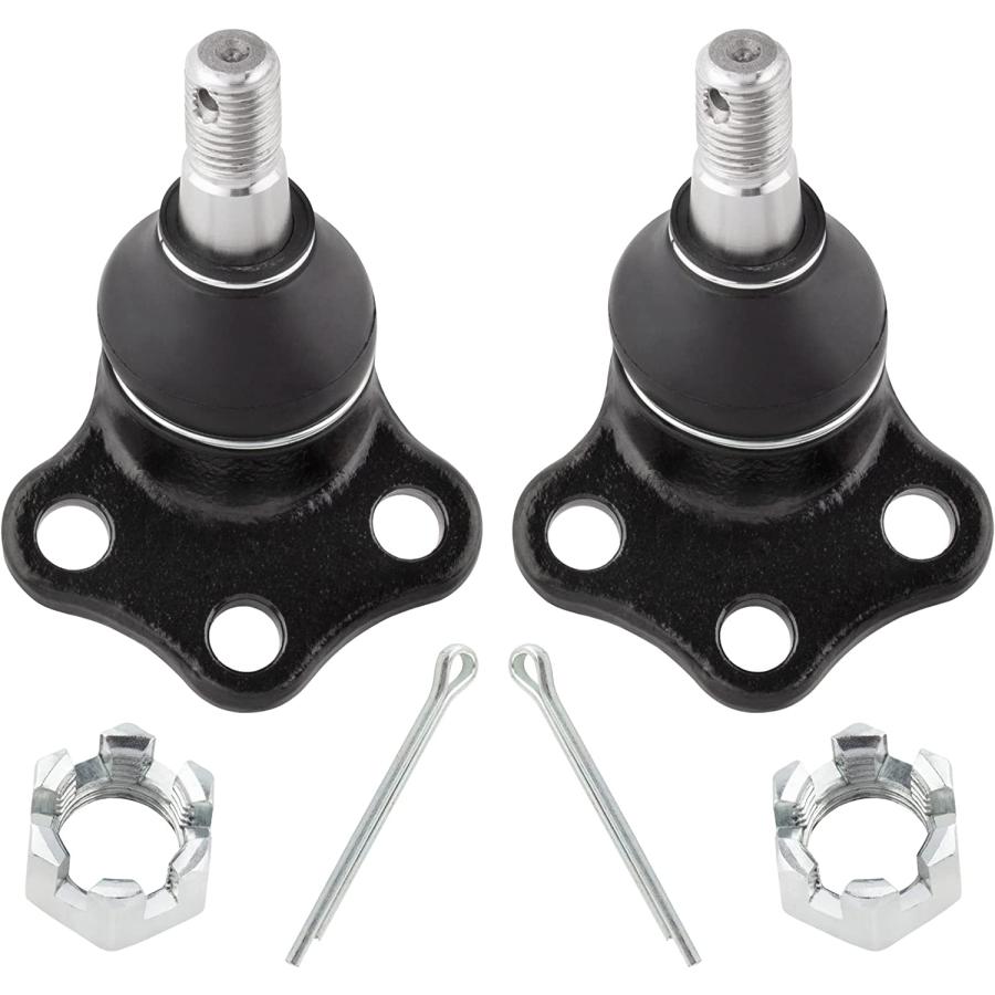 【並行輸入品】 BOXI 8pc Front Upper Lower Ball Joints Inner Outer Tie Rods Kit Rep_2
