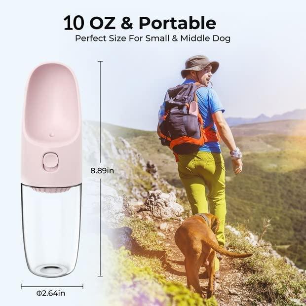 【並行輸入品】 Dog Water Bottle Portable Dog Water Bottle Portable Water Bowl 2_1