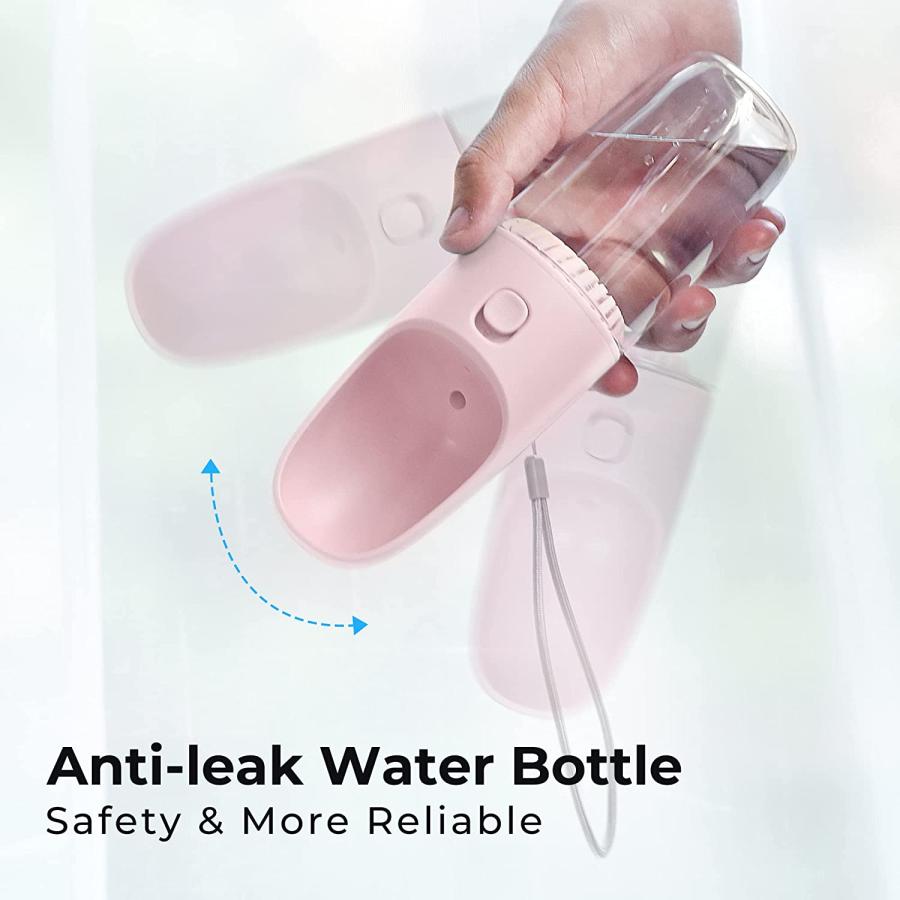 【並行輸入品】 Dog Water Bottle Portable Dog Water Bottle Portable Water Bowl 2_2