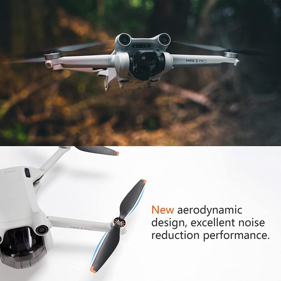 【並行輸入品】 Mini 3 Pro Propeller Holder+16Pcs Propellers Paddle Blade for DJI M_1
