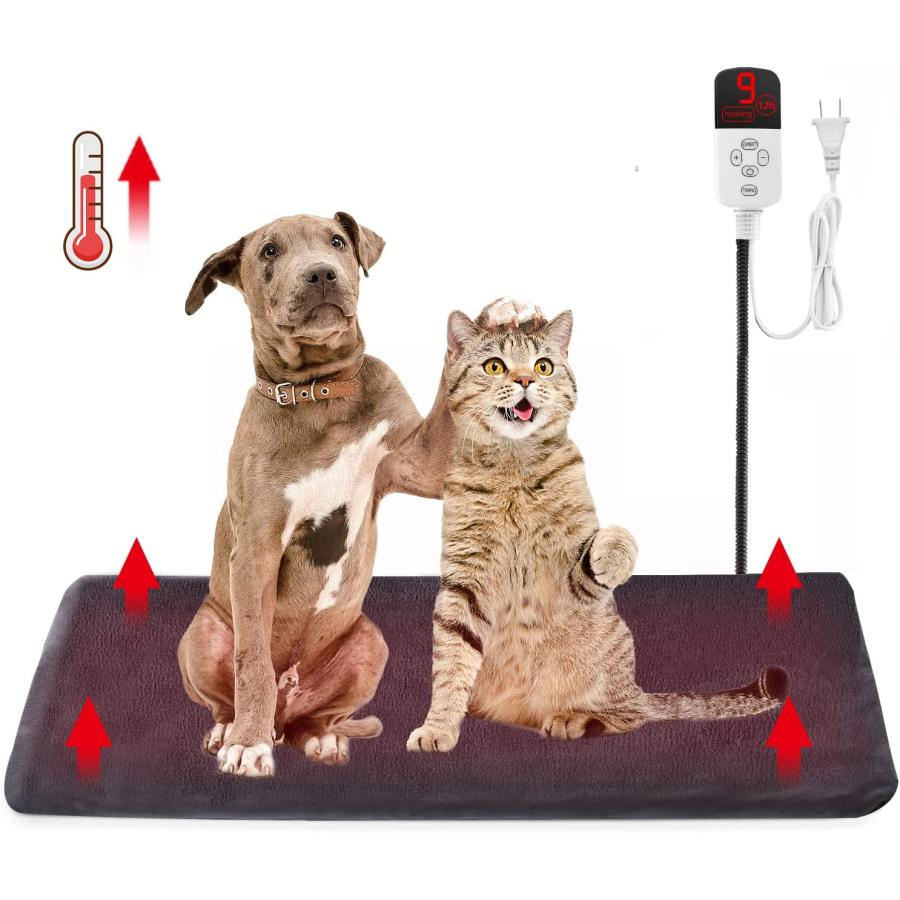 SoftGym Pet Heating Pad Dog Heating Pad Dog Cat Warming Pad Electric
