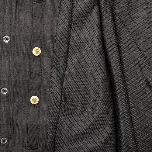 【並行輸入品】 First Manufacturing Mens Motorcycle Waterproof Riding Blk Brownの画像