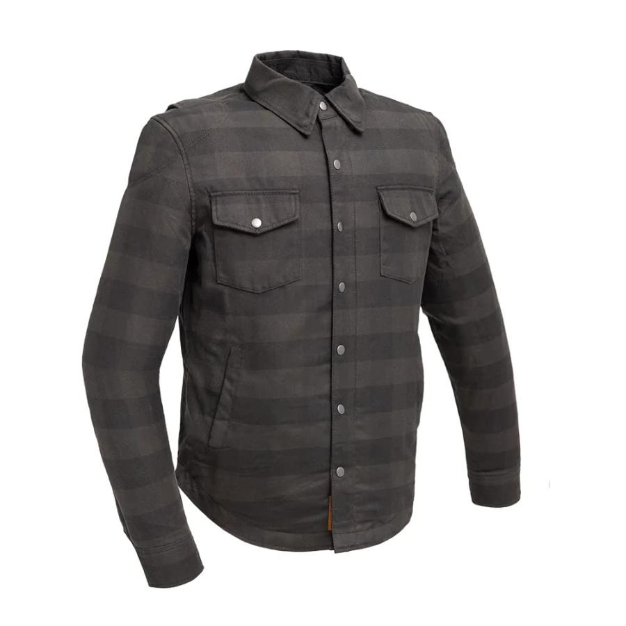 【並行輸入品】 First Manufacturing Mens Motorcycle Waterproof Riding Blk Brownの画像