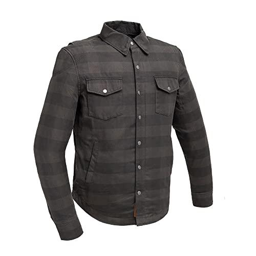 【並行輸入品】 First Manufacturing Mens Motorcycle Waterproof Riding Blk Brownの画像