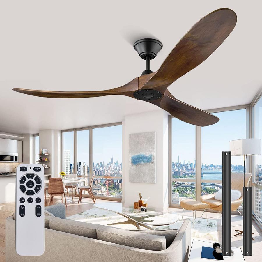 Yzeenm Ceiling Fan With Remote 52 Inch Modern Indoor Outdoor Fans Without Lights Smart Cei Hfayb0bc3cjc4qk Goodchoice 通販 Yahoo ショッピング