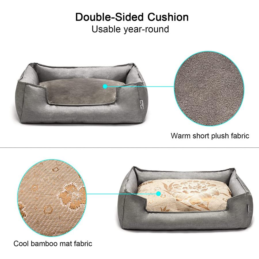 【並行輸入品】 CZPET Cat Bed Pet Bed Medium Size Double Sided Cushion Available in_1