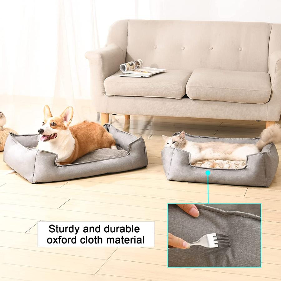 【並行輸入品】 CZPET Cat Bed Pet Bed Medium Size Double Sided Cushion Available in_5