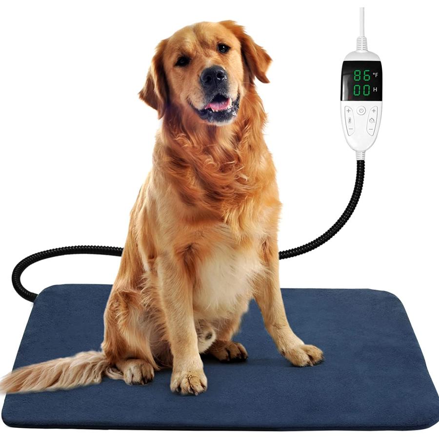 Pet Heating Pad Temperature Adjustable Dog Cat Heating Pad 12 Heat