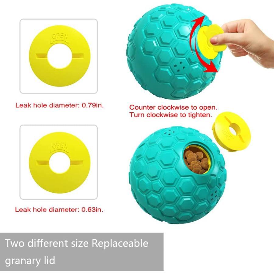 PunkyKom Dog Toy Balls Interactive,Mentally Stimulating Toys For