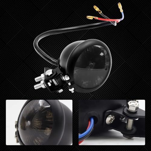 【並行輸入品】 】 Ygmylandbb Motorcycle Tail Light, Universal LED Brake Stop Light