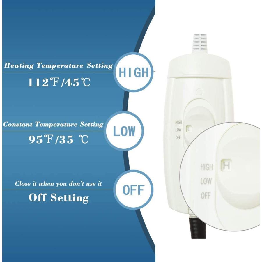 Pet Heating Pad Upgraded Electric Heating Pad for Dogs and Cats Indoor