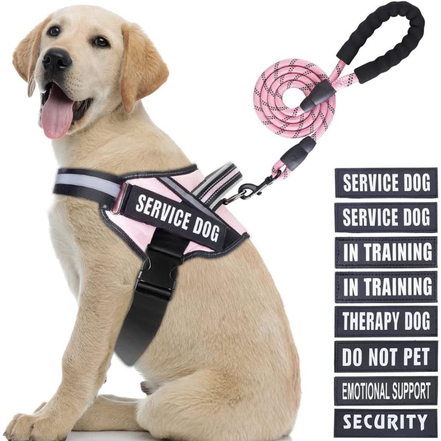 Pink Dog Training Vests Service Dog Vest Pink Military Dog Harness