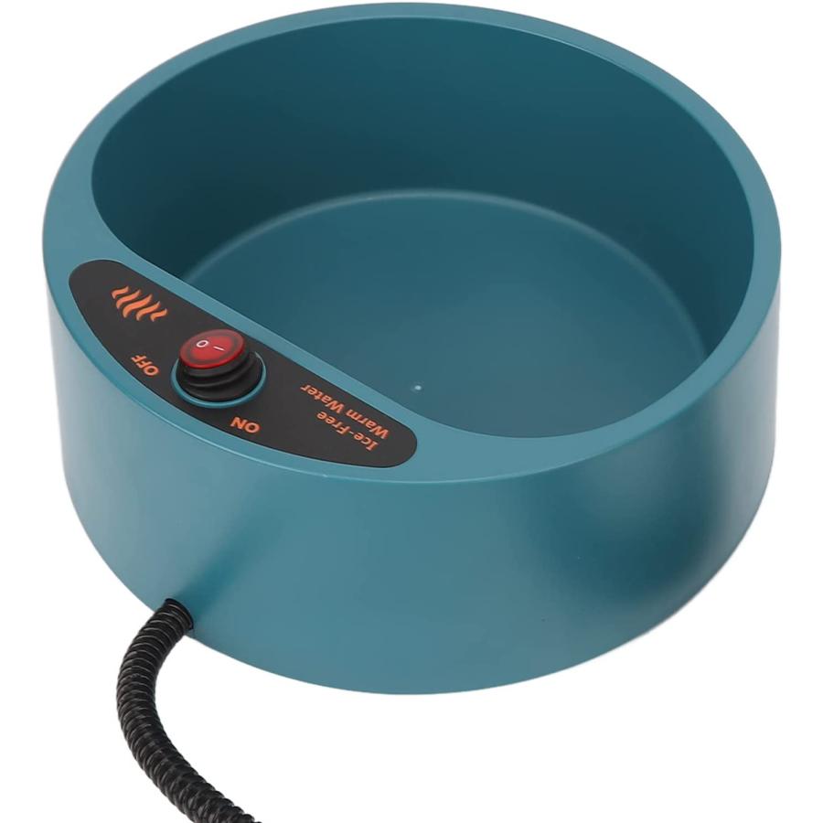 Heated Pet Bowl Waterproof Automatic Outdoor Heated Dog Bowl with