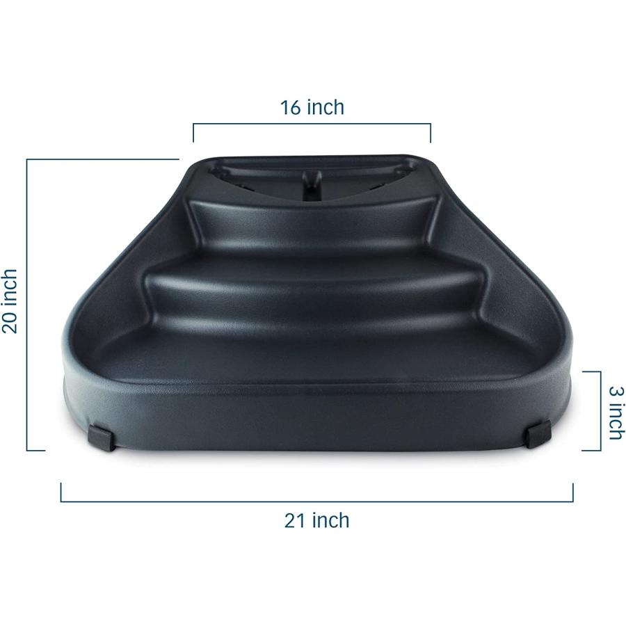 【並行輸入品】 PET STANDARD スロープ 自動トイレ対応 (グレー)の画像