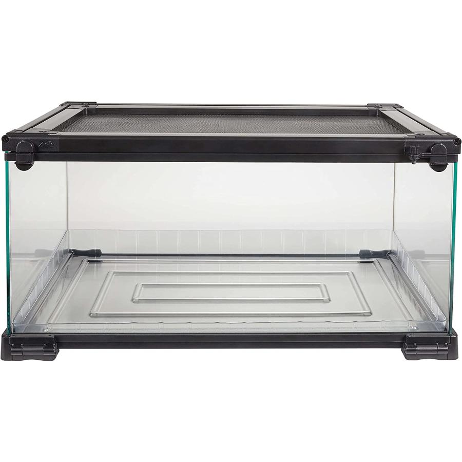 Zilla QuickBuild Reptile Terrarium Habitat with Easy Clean Bedding Tray