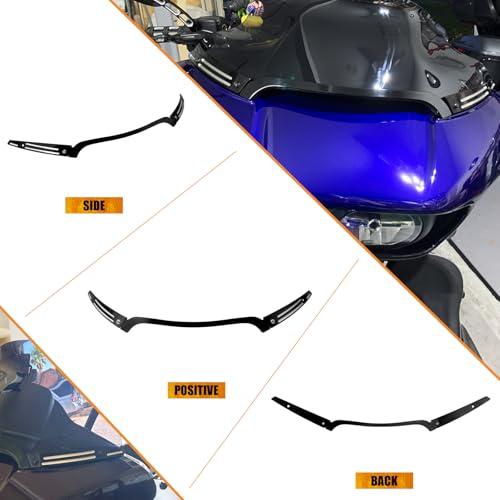【並行輸入品】 HCmotorku オートバイ スプリット フロントガラス サイドトリム センタートリムキット ハーレーツーリングロードグライドモ_7