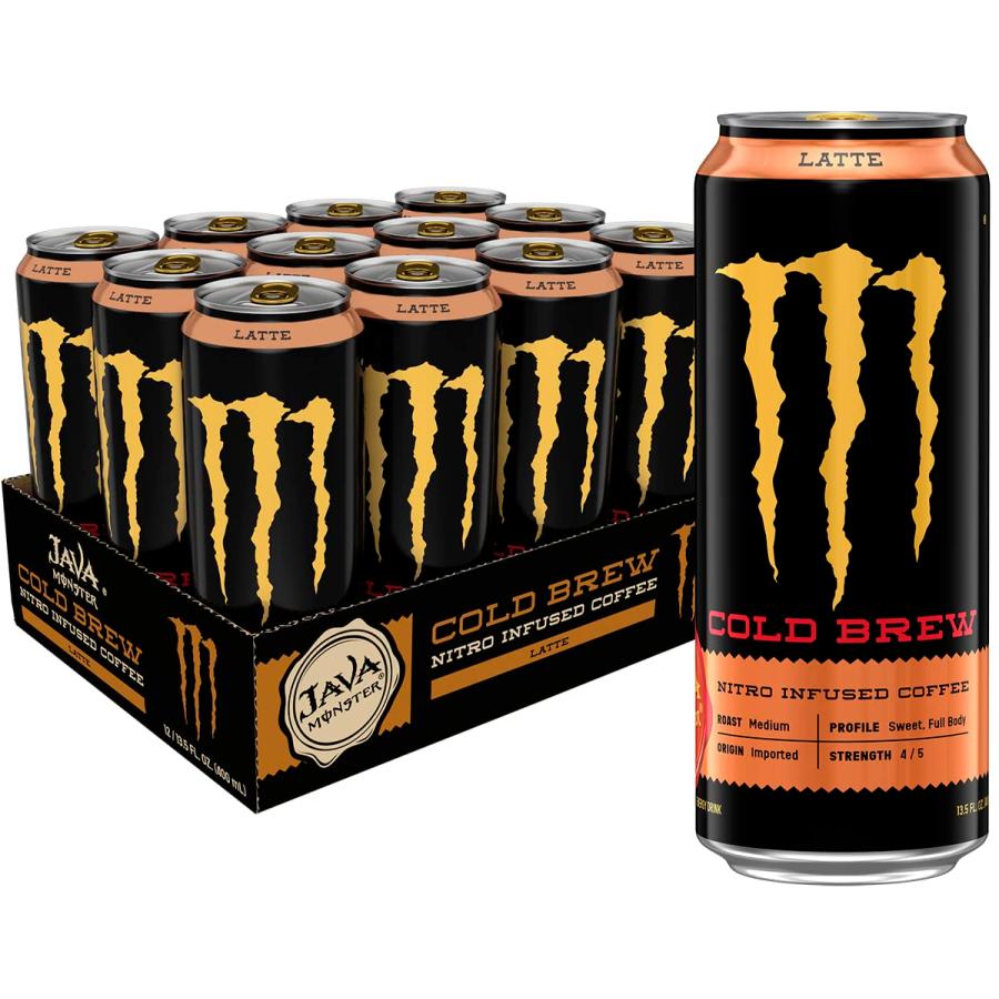 Java 【並行輸入品】 Java Monster Nitro Cold Brew Latte Coffee +