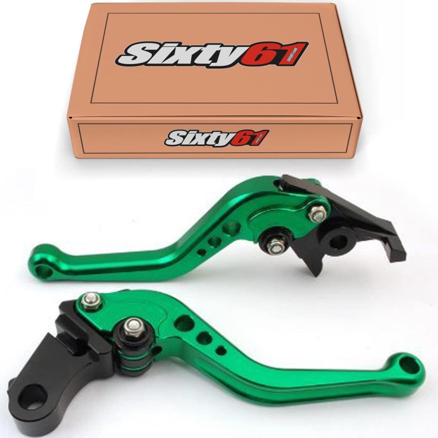 並行輸入品】 Sixty61 グリーンレバー カワサキ ニンジャZX6R 2019