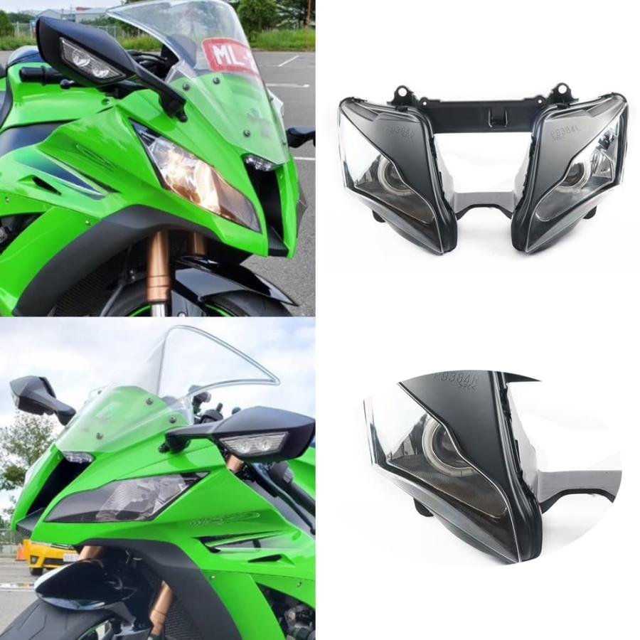 並行輸入品】 】 STLPRO Front Motorcycle Headlight Headlamp Head